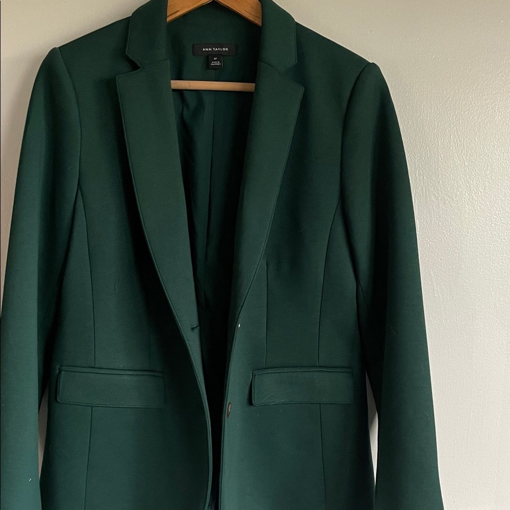 Ann Taylor Forest Green Women's Suit
